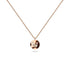 Solid 925 Sterling Silver Initial Alphabet Personalised Disc Necklace